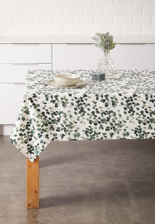 Pennygum tablecloth - green