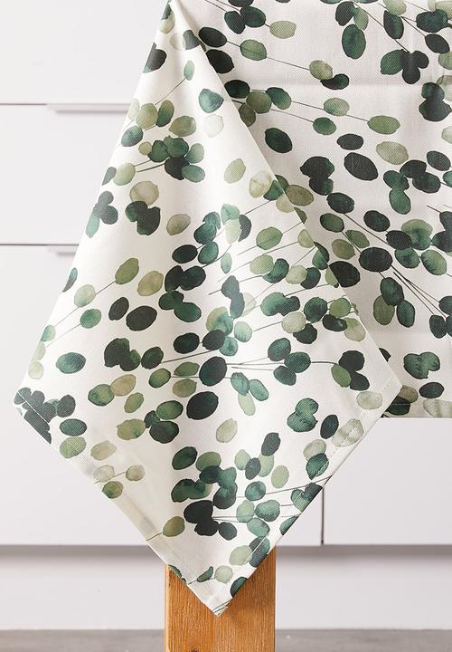 Hertex Haus - Pennygum tablecloth - green