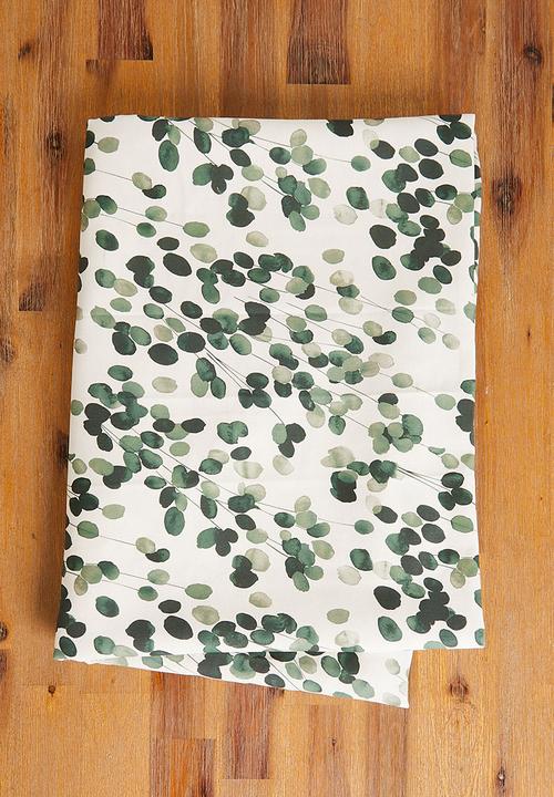 Hertex Haus - Pennygum tablecloth - green