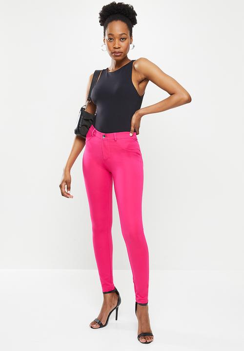 SISSY BOY - Joey: Axel Sculpt In Ponti Knit - hot pink