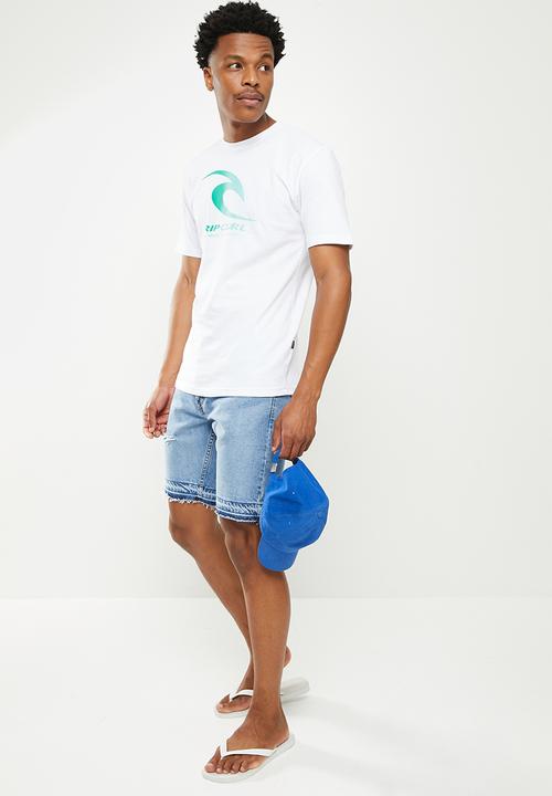 Rip Curl - Faded icon tee - white