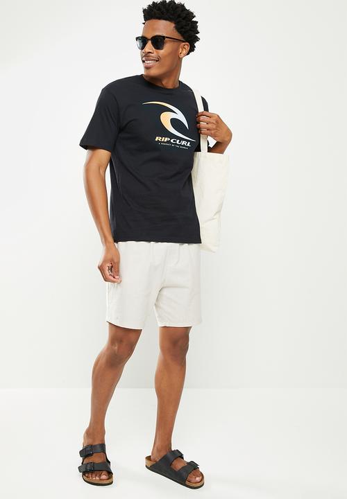 Rip Curl - Faded icon tee - black