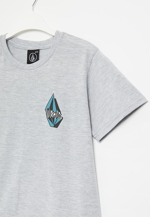 Volcom - Dragging short sleeve tee - grey melange