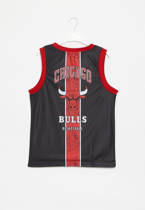NBA - Chicago bulls fashion mesh-rockstar vest - black