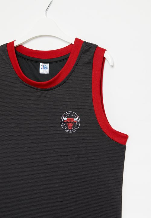 NBA - Chicago bulls fashion mesh-rockstar vest - black
