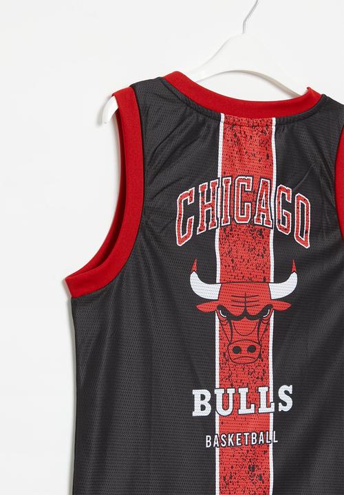 NBA - Chicago bulls fashion mesh-rockstar vest - black