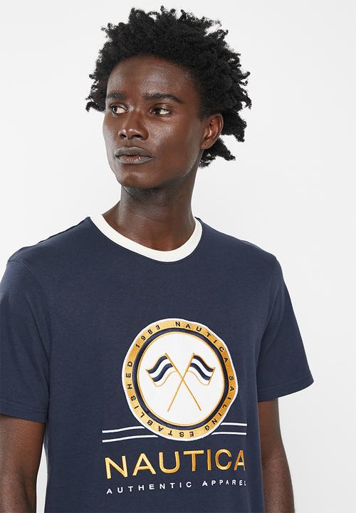 Nautica - Navi short sleeve T-shirt - dark navy