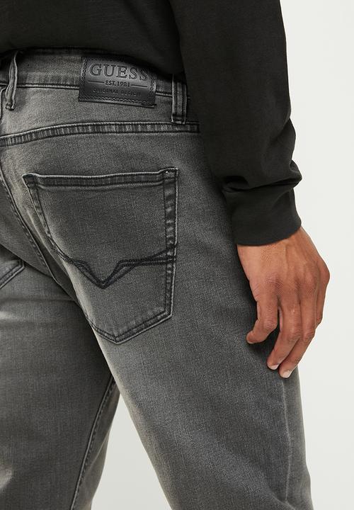 GUESS - As2tom slim tapered - grey wash