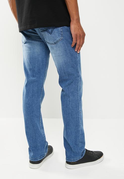 GUESS - As1monty slim straight - light wash