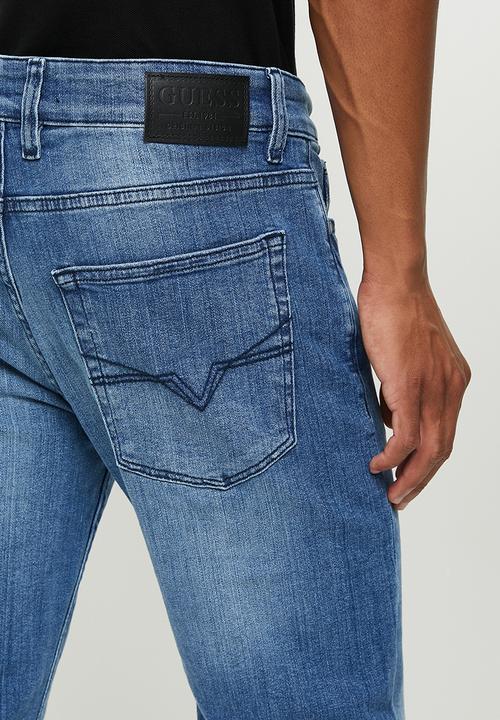 GUESS - As1monty slim straight - light wash