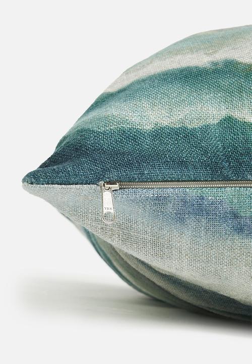 Hertex Fabrics - Wavy cushion cover - forrest