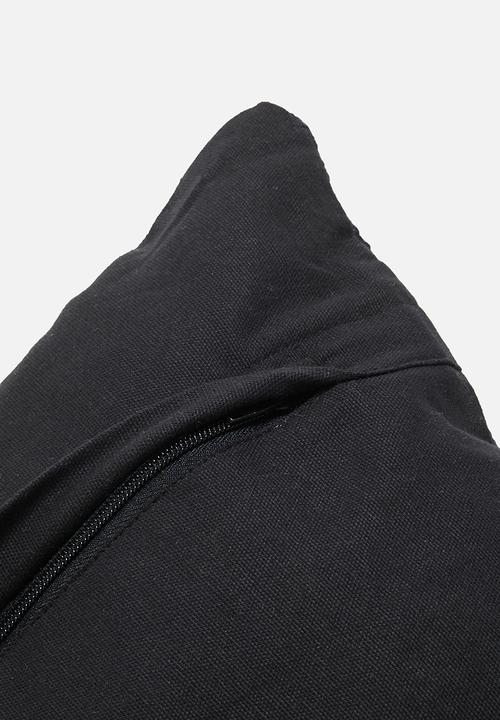 Sixth Floor - Lumbar cushion cover - black & natural