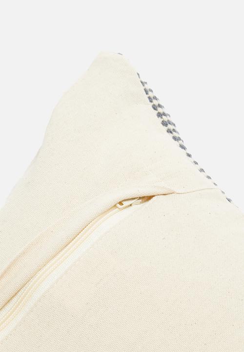 Sixth Floor - Tess woven cushion cover - grey