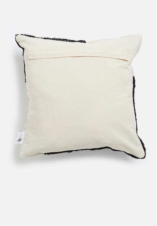 Sixth Floor - Punch cushion- black