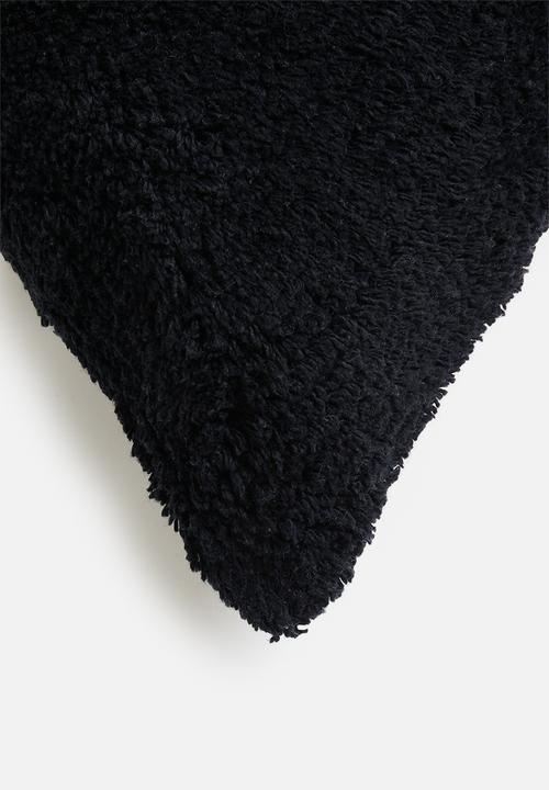 Sixth Floor - Punch cushion- black