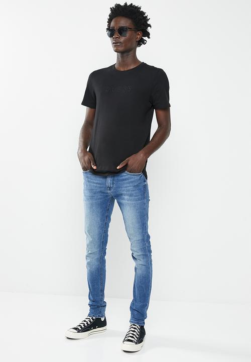 GUESS - An1monty super skinny - mid wash