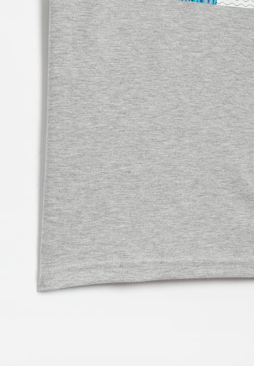 Quiksilver - Funky fills short sleeve - grey