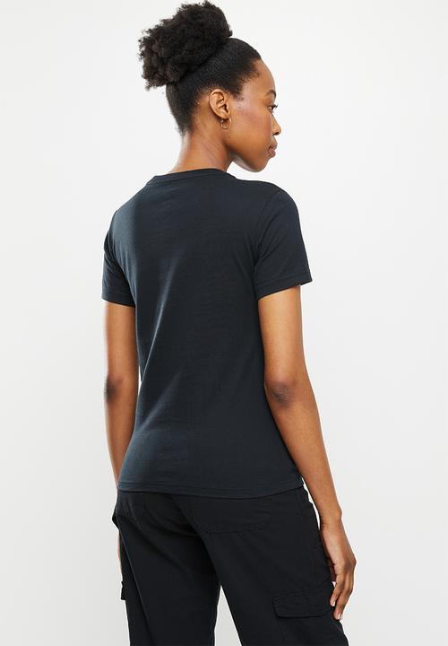 Converse - Metallic chuck taylor patch classic fit tee - black