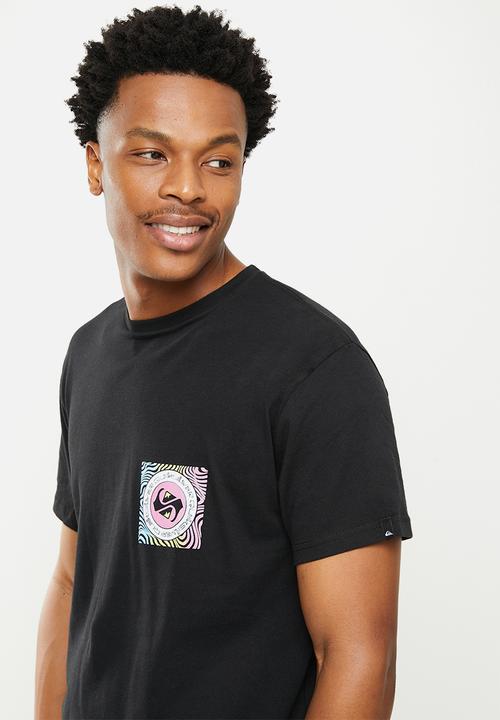 Quiksilver - Shadow groove short sleeve - black