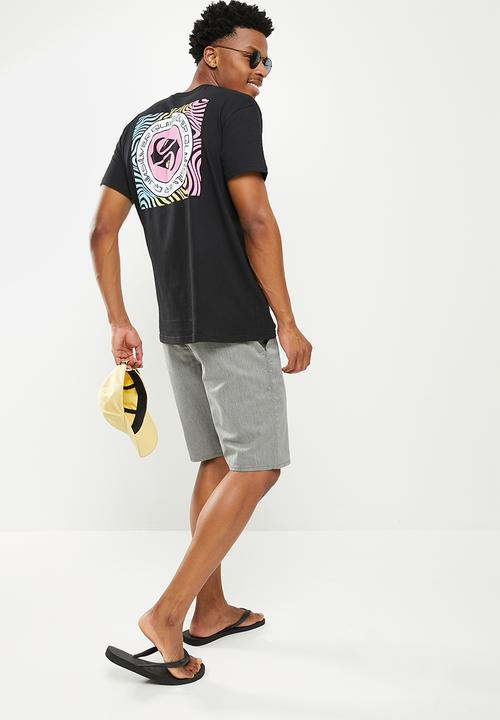 Quiksilver - Shadow groove short sleeve - black