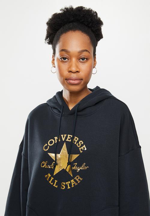 Converse - Chuck taylor patch pullover hoodie - black