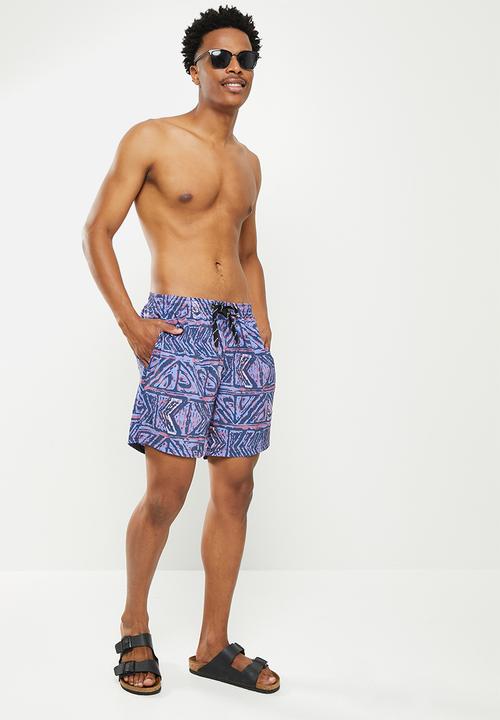 Quiksilver - Oceanmade str volley 17 - dusty orchid
