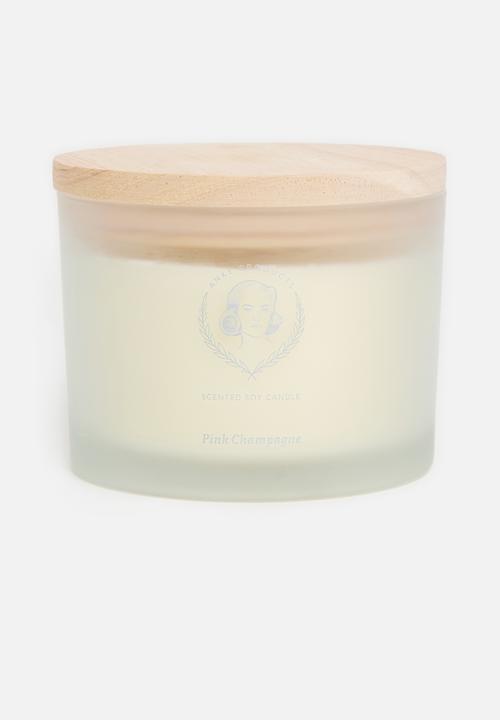 Anke Products - Pink champagne scented soy candle - 370g