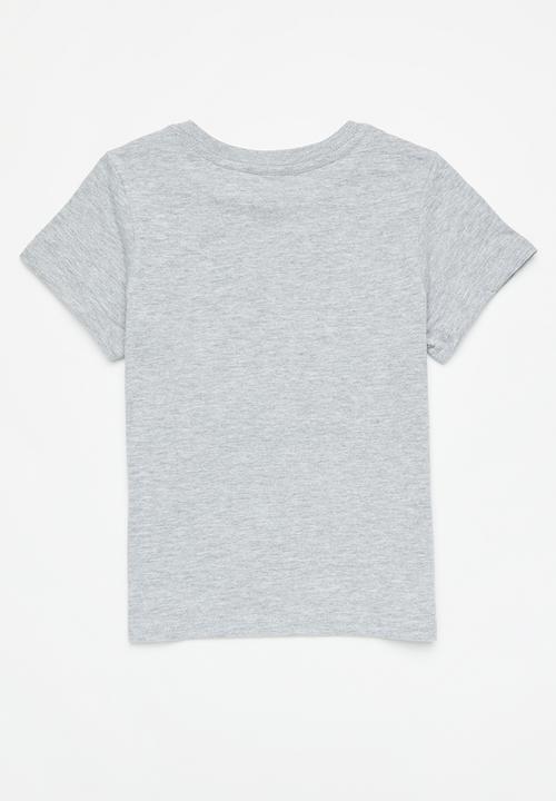 Superbalist - 2 pack printed tees - grey & coral