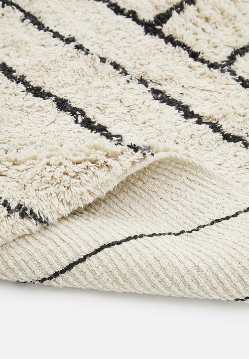 Sixth Floor - Sean tufted round rug - white