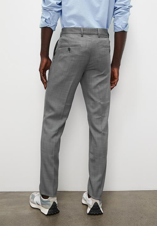 Superbalist - Charlie slim fit trousers - charcoal
