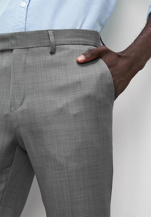 Superbalist - Charlie slim fit trousers - charcoal