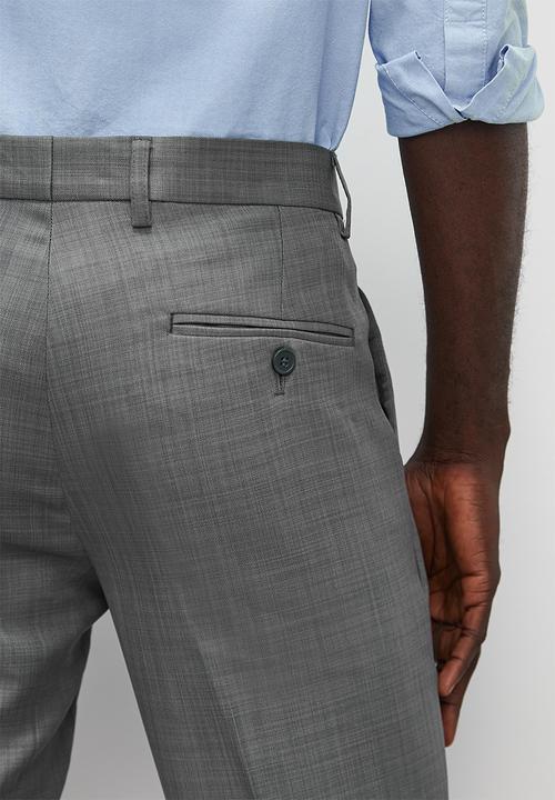 Superbalist - Charlie slim fit trousers - charcoal