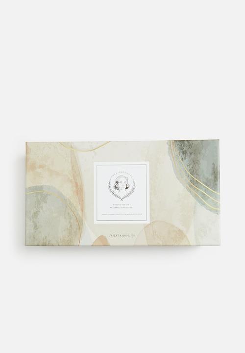 Anke Products - Sugared grapefruit, jasmyn, sandalwood & rose room diffuser gift set