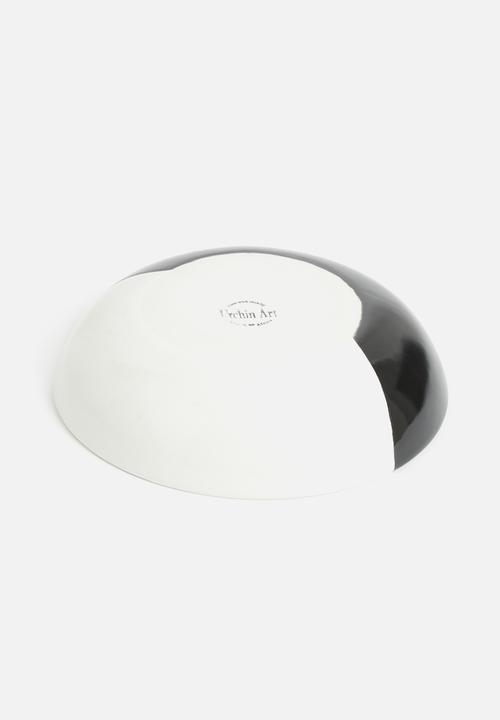 Urchin Art - Lyrica dipped bowl- black & white