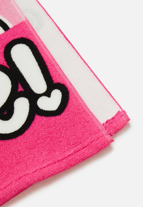 Character Group - Minnie mouse hooded towel - pink