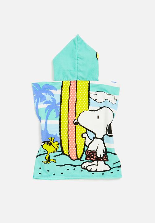 Character Group - Snoopy hooded towel - multi