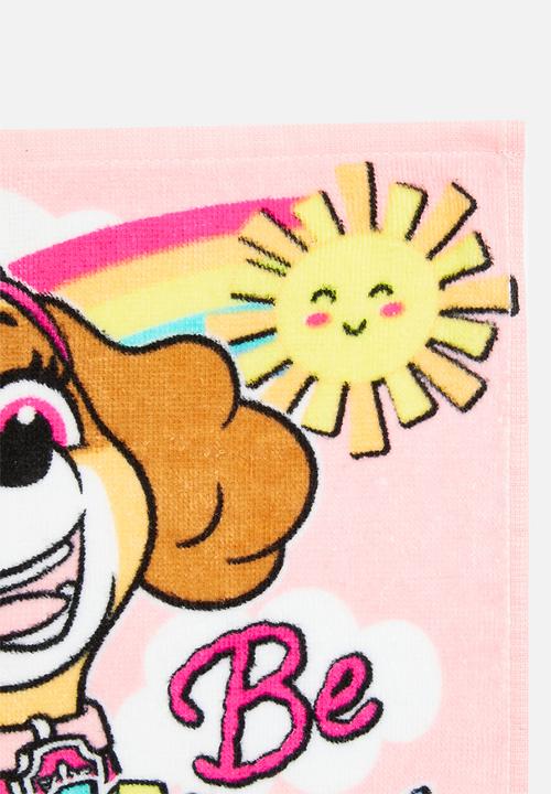 Character Group - Paw patrol girls face cloth - pink
