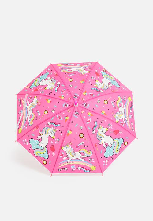Cool Kids - Kids unicorn 8-panel umbrella - pink