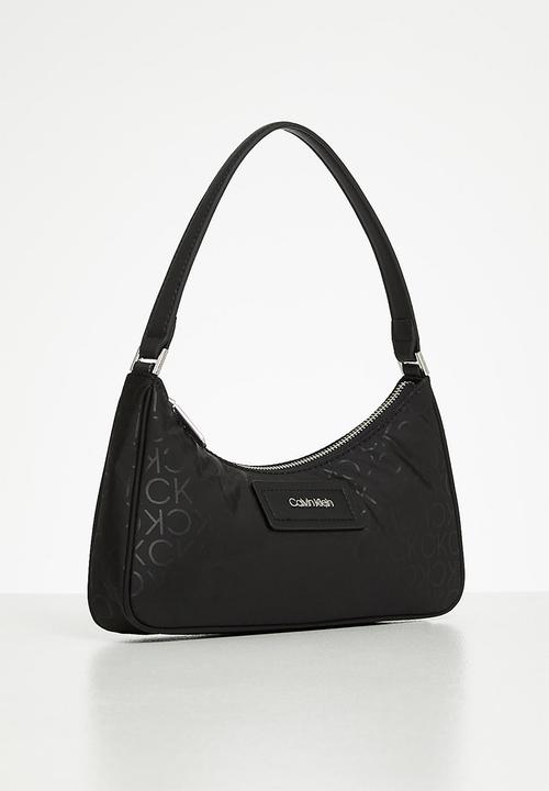 Calvin Klein - Ck must nylon shoulder bag sm - black mono