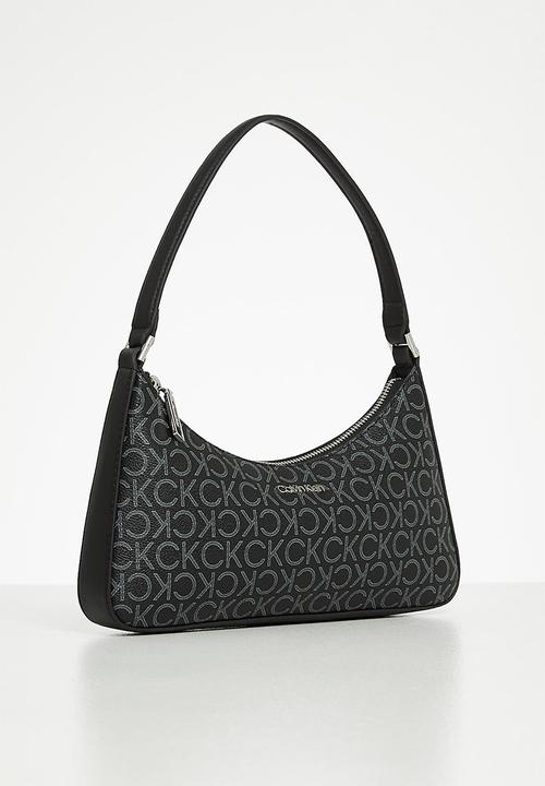 Calvin Klein - Ck must sm shoulder bag mono - black mono