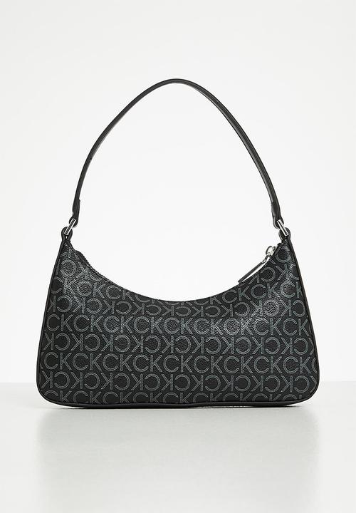 Calvin Klein - Ck must sm shoulder bag mono - black mono