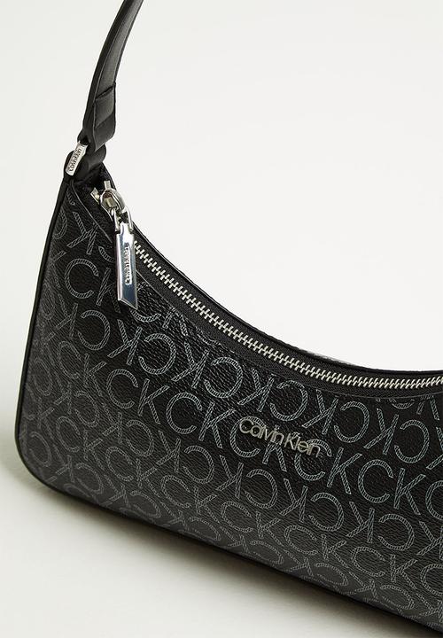 Calvin Klein - Ck must sm shoulder bag mono - black mono
