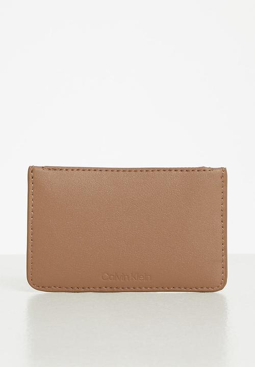 Calvin Klein - Re-lock mlti cardholder - safari canvas