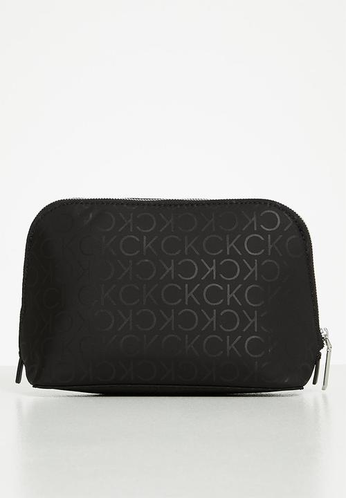 Calvin Klein - Ck must nylon washbag - black mono