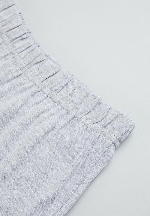 Superbalist - Printed pj set - white & grey