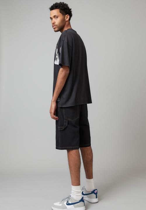 Factorie - Oversized NFL T-shirt - lcn nfl black/raiders super script