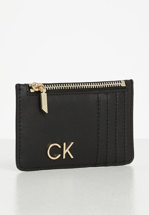 Calvin Klein - Re-lock mlti cardholder - ck black