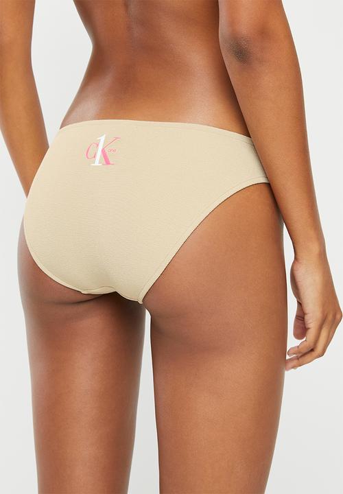 Calvin Klein - Bikini bottom one terry - sandalwood