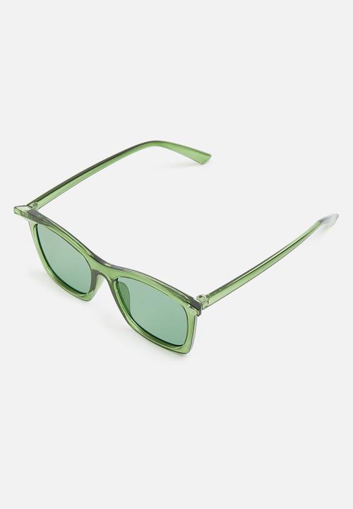 Superbalist - Sheri square sunglasses - green