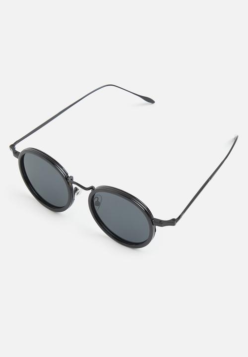 Superbalist - Otto round sunglasses - black